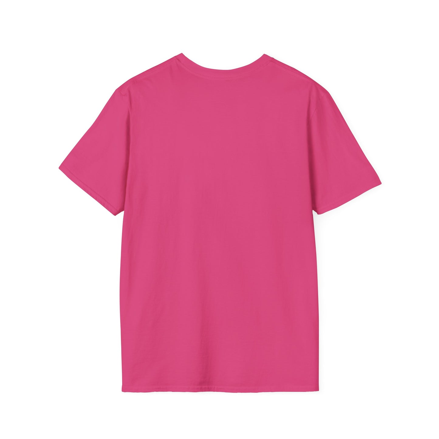 Pink t-shirt on a white background