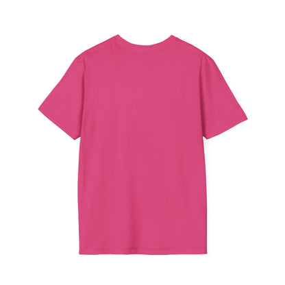 Pink t-shirt on a white background