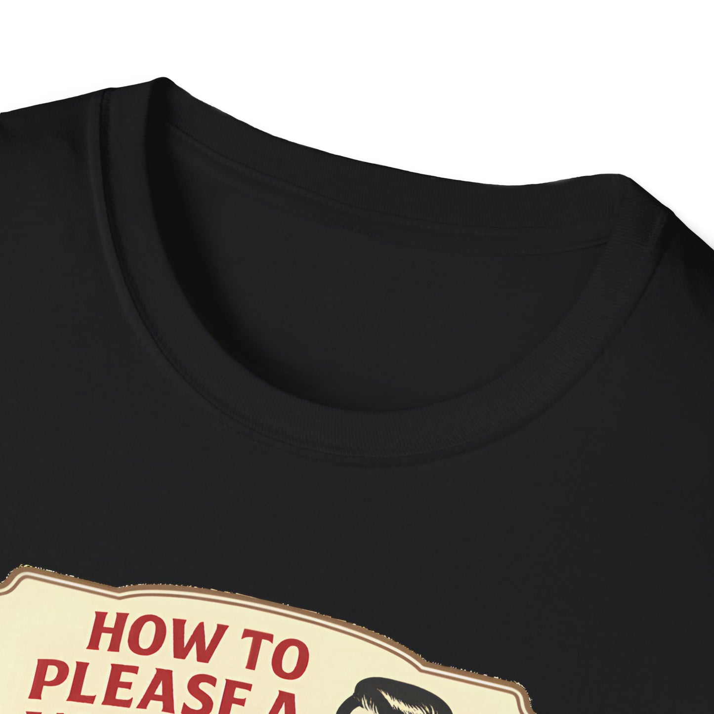 Funny Couples T-Shirt, How to Please A Woman, Unisex Softstyle