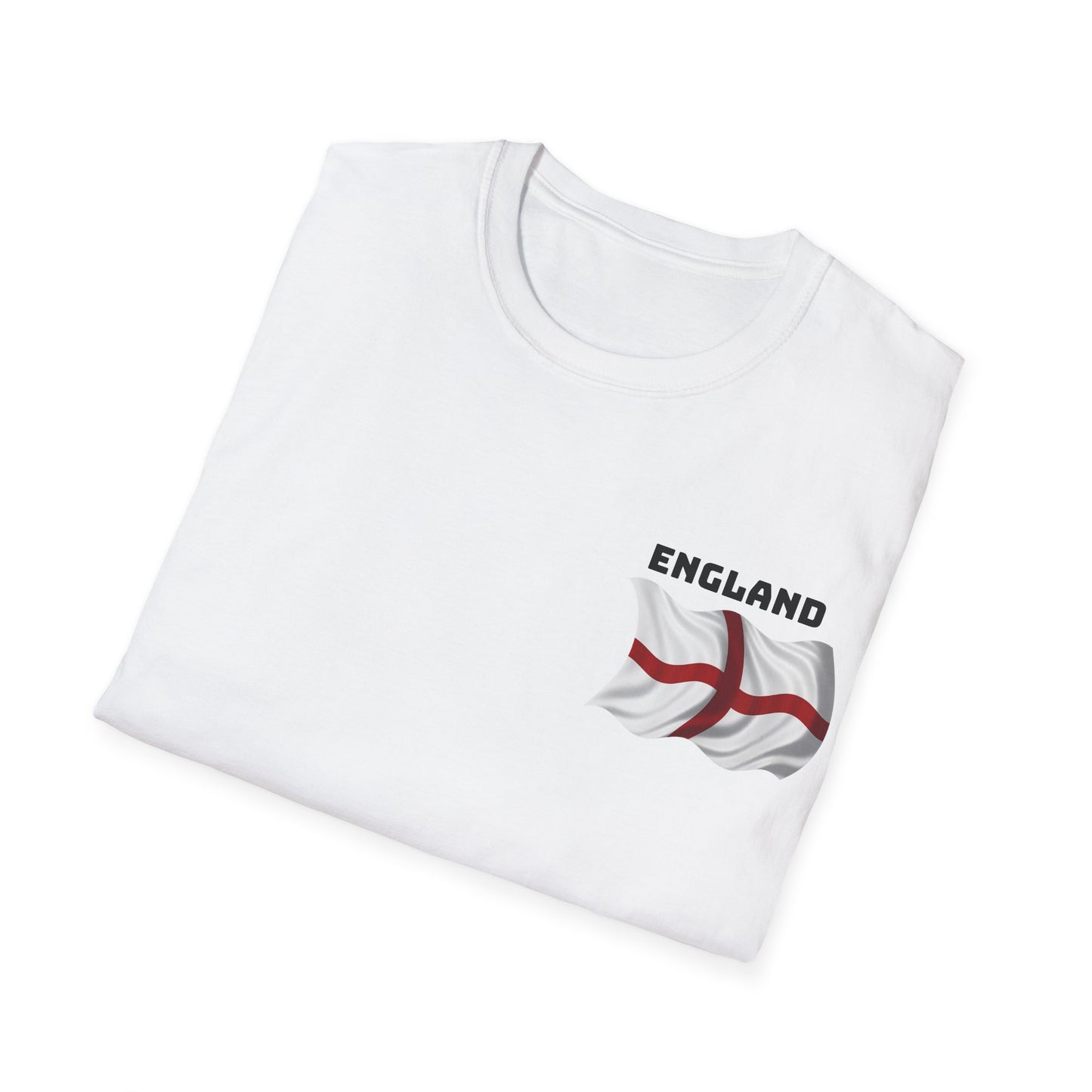  iconic Flag ST George England flag design T-Shirt WHITE