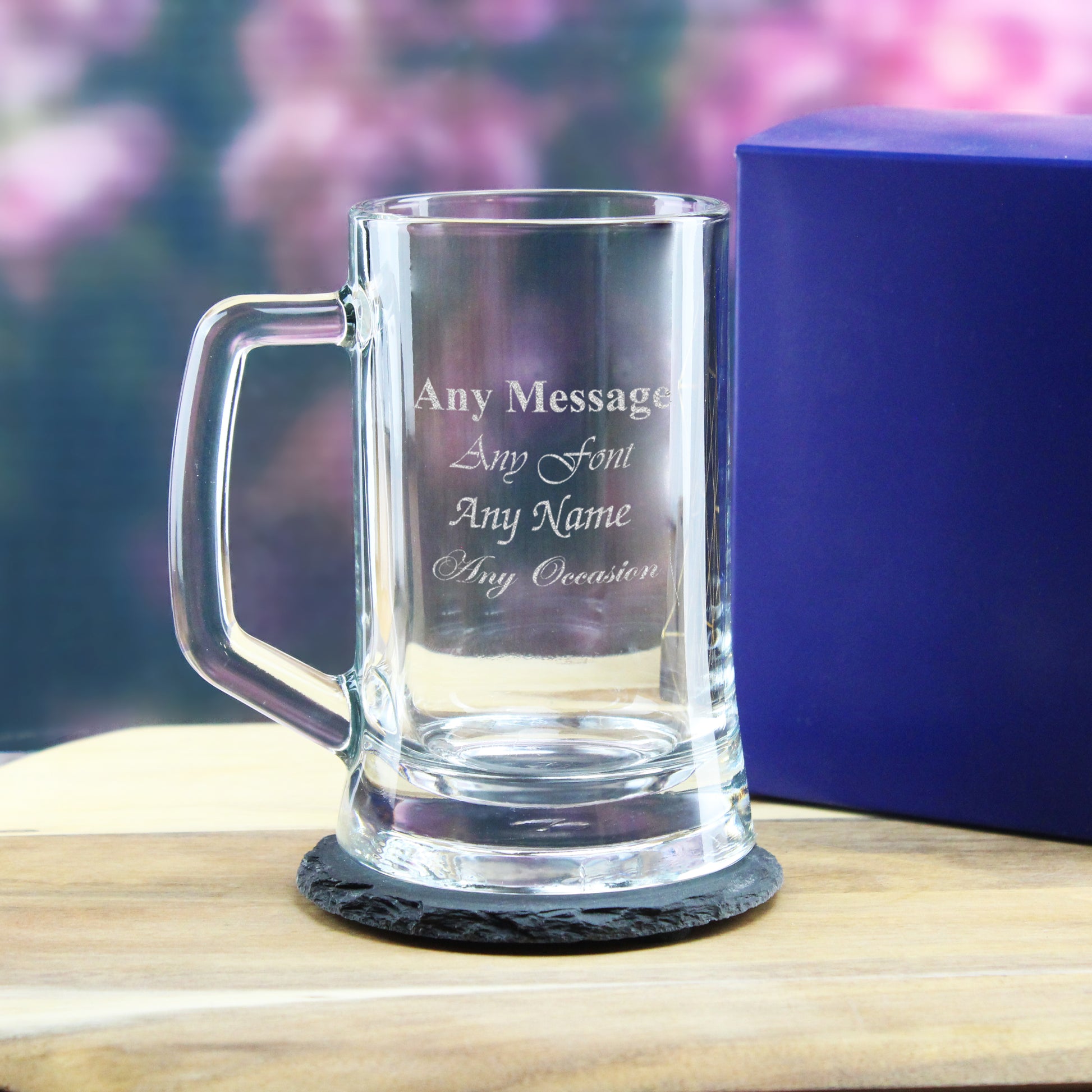 Engraved 14oz Tankard Beer Mug Image 3