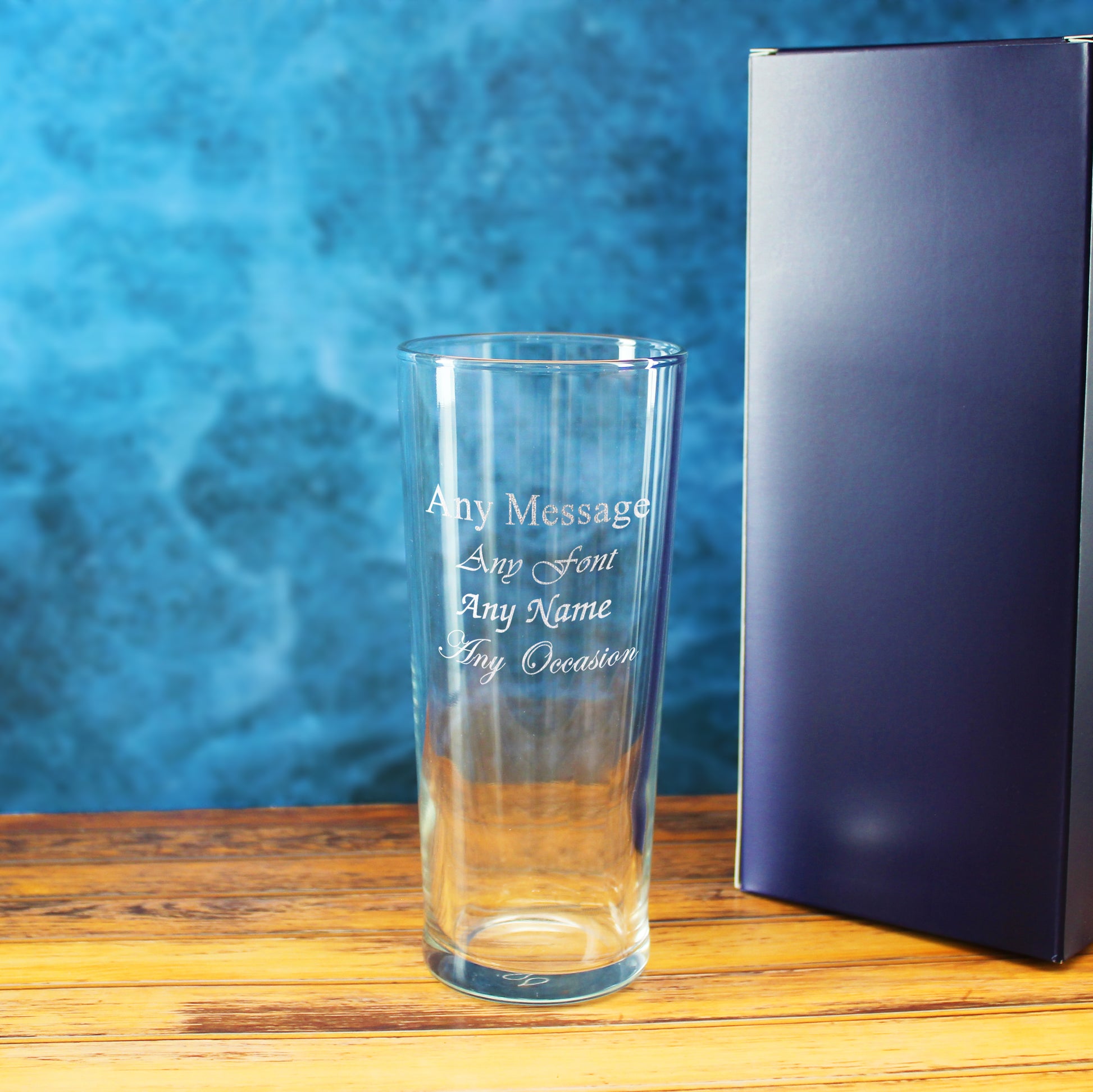 Engraved Senator Pint Glass with Gift Box Image 2