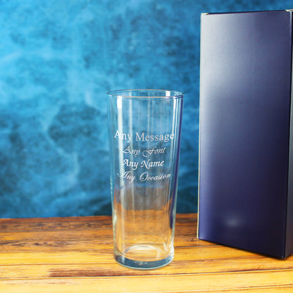 Engraved Senator Pint Glass with Gift Box Image 1