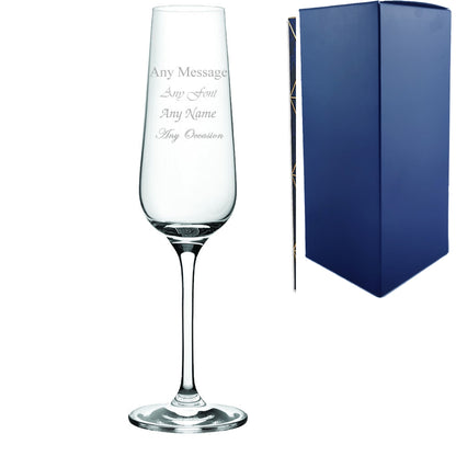 Engraved 6oz Invitation Champagne Flute Image 2