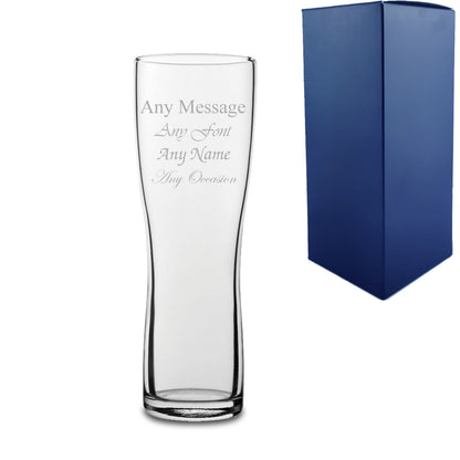 Engraved Aspen Pint Glass with Gift Box Image 1