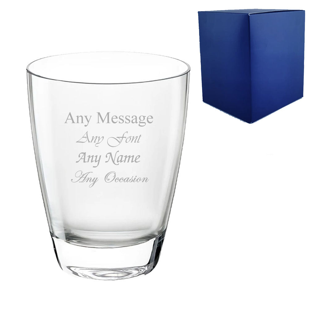 Engraved 375ml Nadia Glass Tumbler With Gift Box Image 2