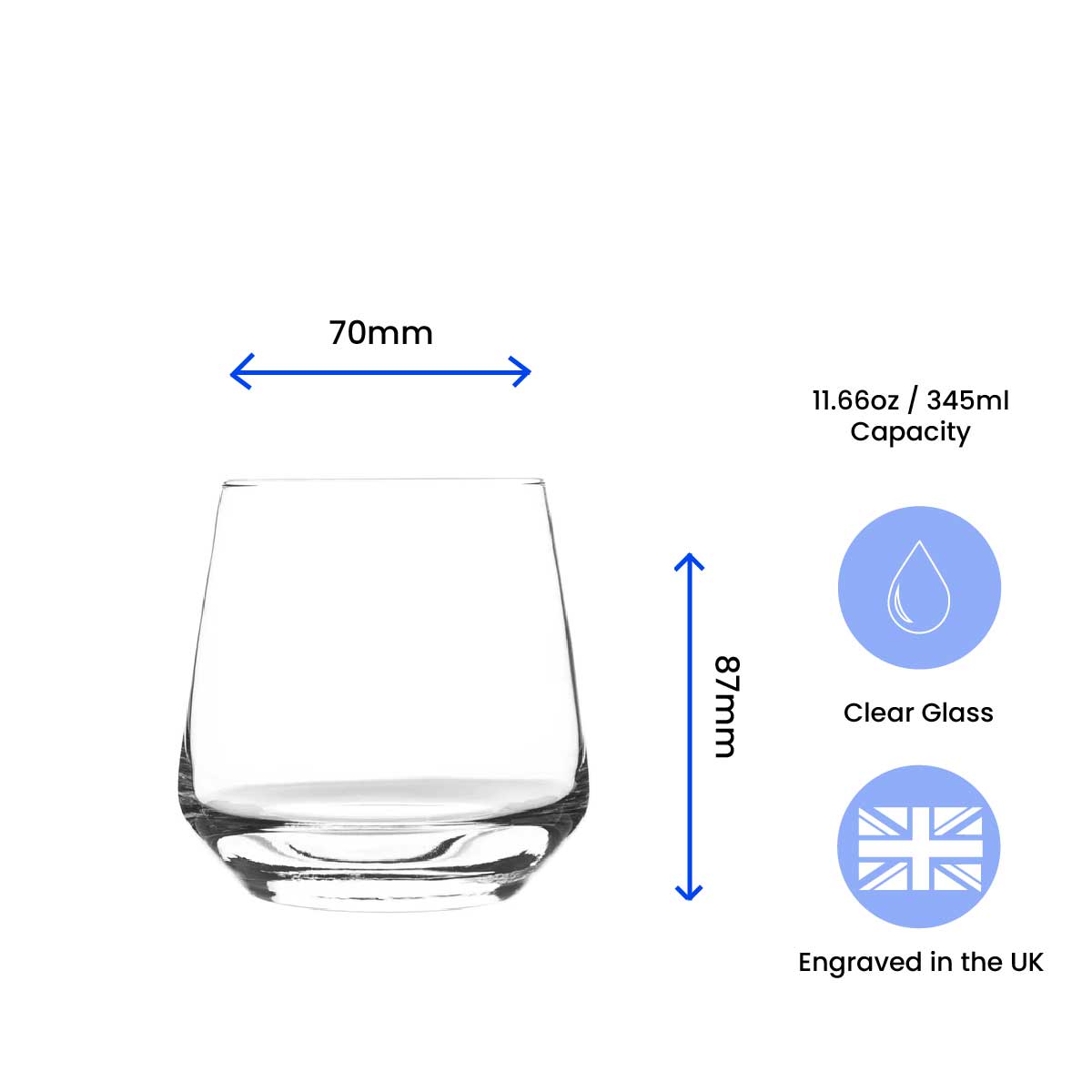 Engraved Mr and Mrs Whisky and Cocktail Set, Elegant Font Image 6