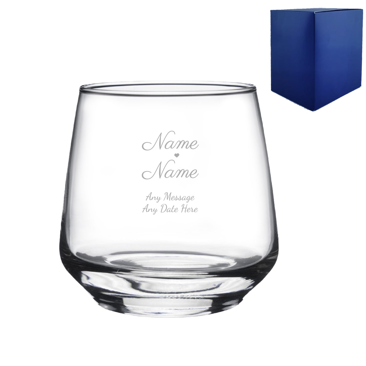 Engraved Wedding Tallo Tumbler, Gift Boxed Image 2