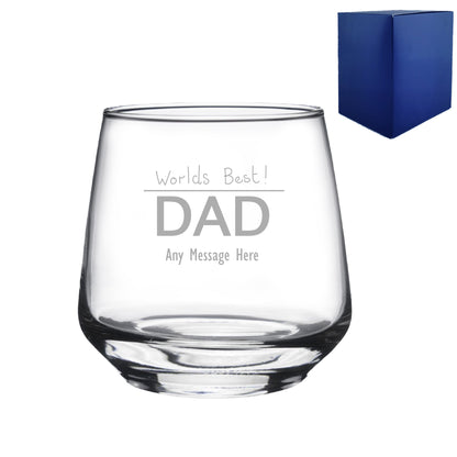 Engraved Fathers Day Tallo Tumbler, Gift Boxed Image 1